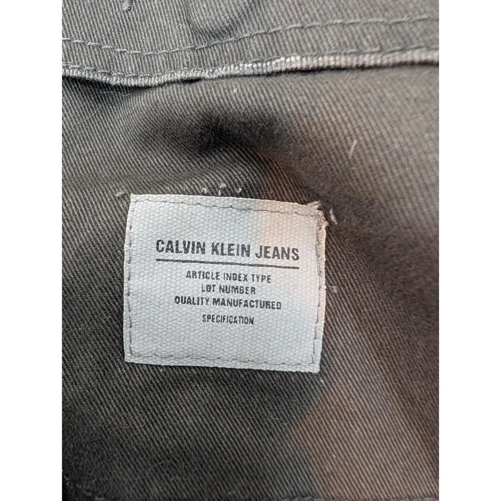 Calvin Klein Jeans Kids Size 16 Gun Metal Camouflage Cargo Pants Gorpcore NWT